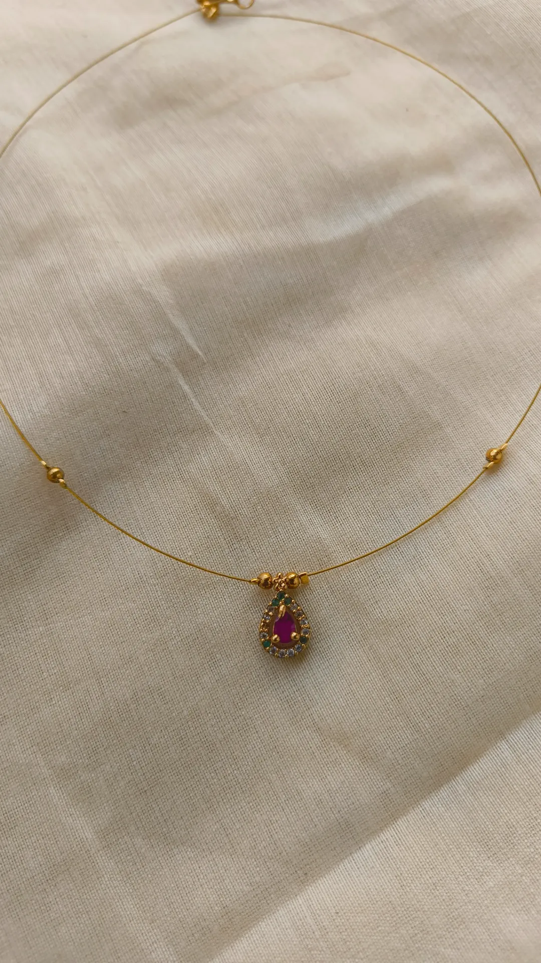 [SKU-007] Single Pendant Invisible Chain [SKU-007]