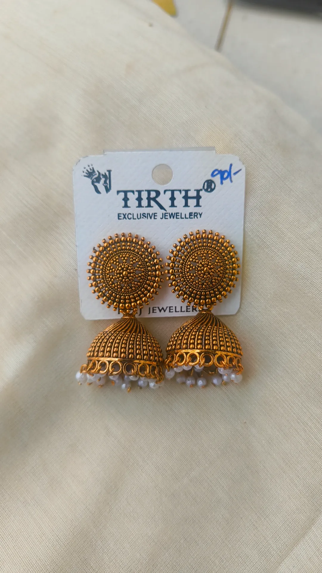 [SKU-047] Golden Jhumka [SKU-047]