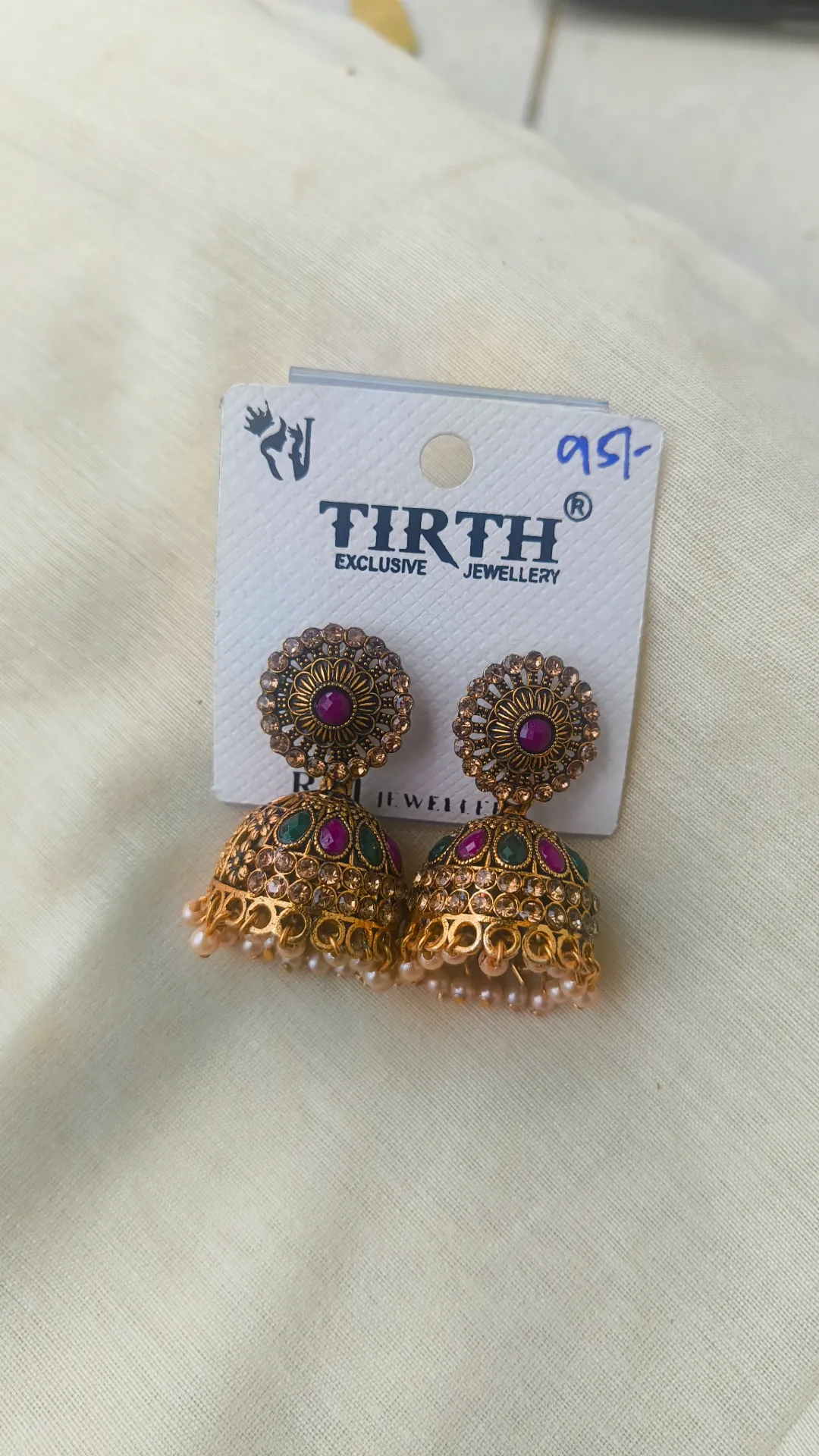 [SKU-048] Double Color Jhumka [SKU-048]