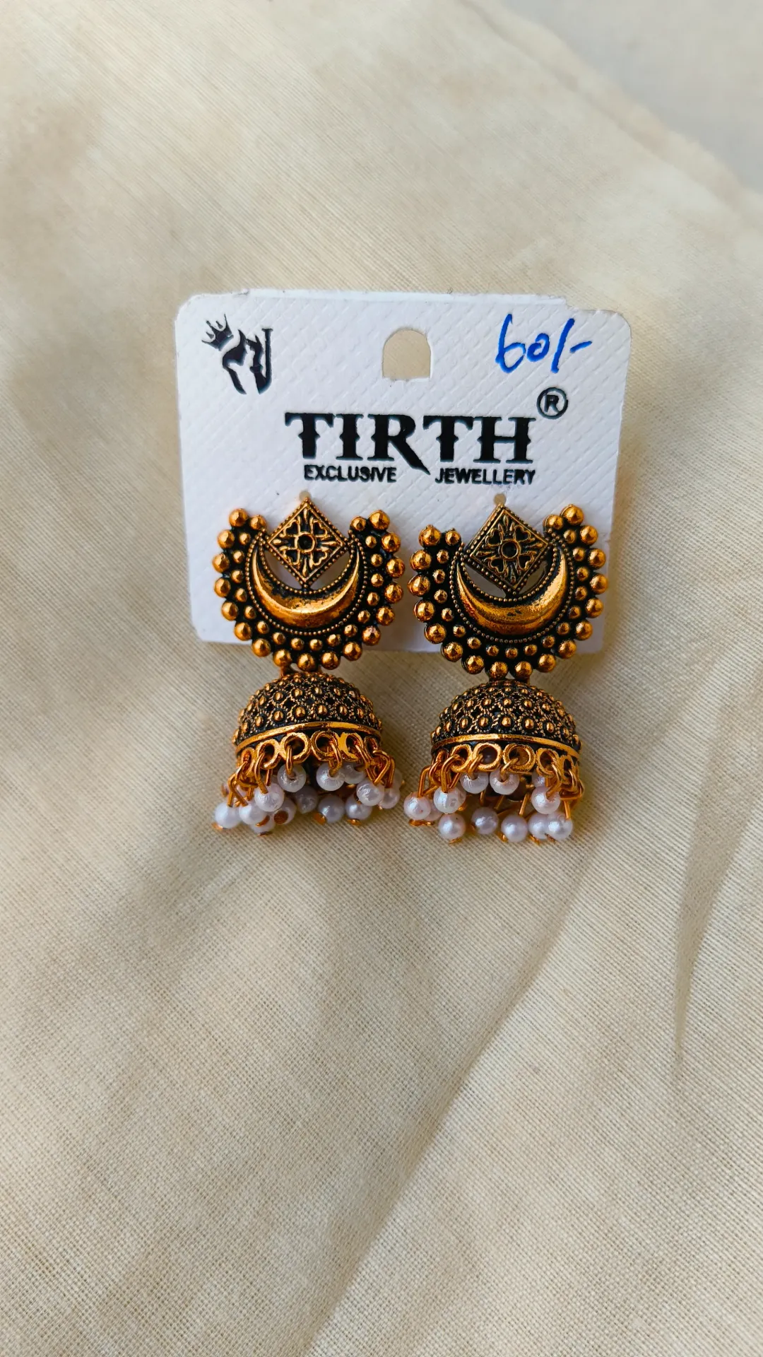 [SKU-062] Golden Jhumka [SKU-062]