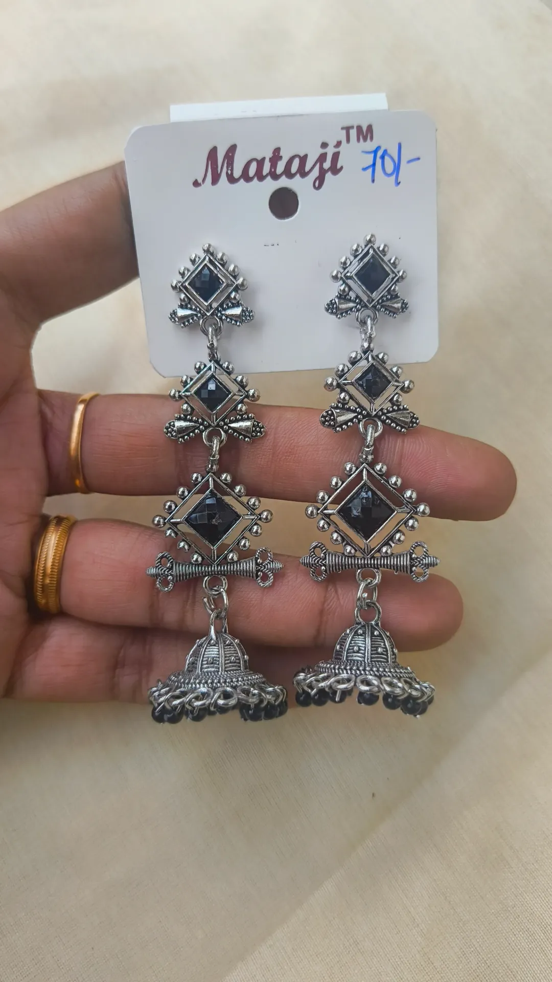 Dangler Jhumka [SKU-044] (Triangle)