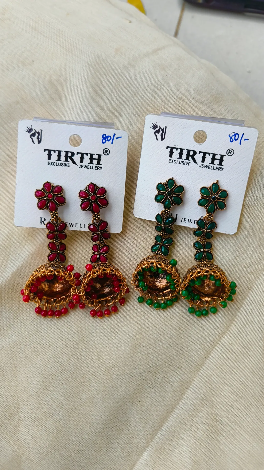 Floral Jhumka [SKU-054]